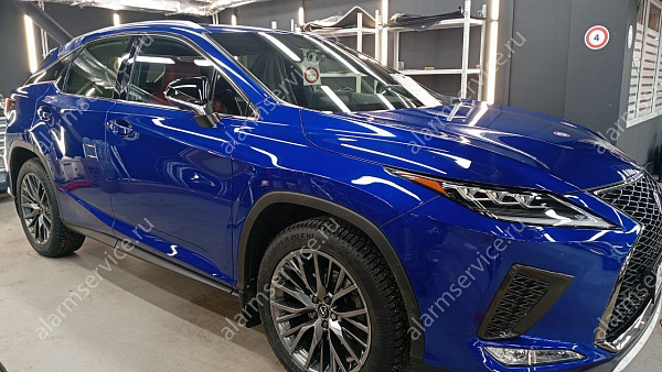 Оклейка полиуретановой пленкой Lexus RX